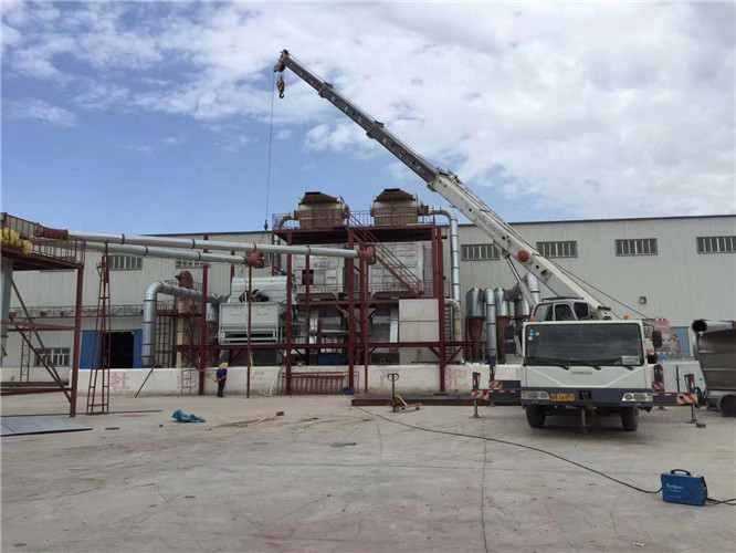 偏关县“手脚齐动”—— 吊车的 “协同作业” 技术